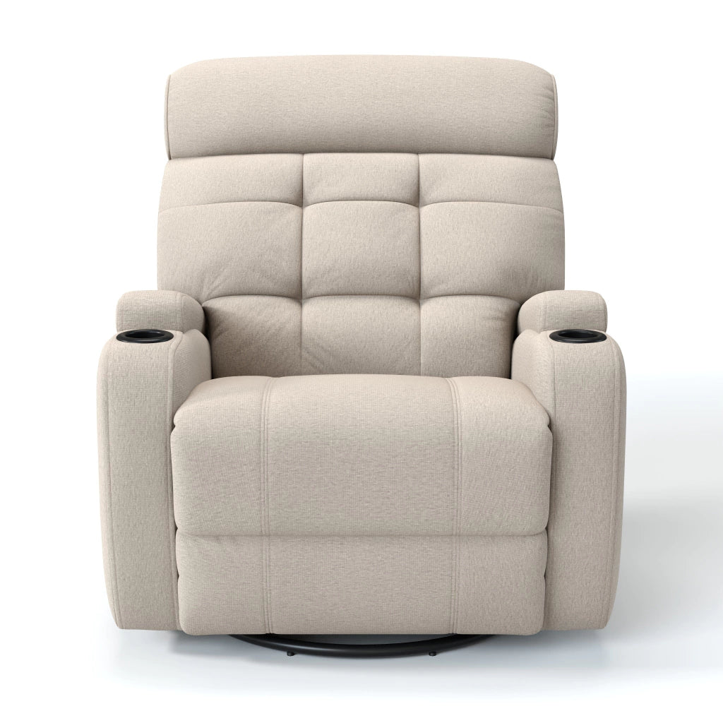 Poltrona Reclinável Damie Elétrica Giro e Balanço