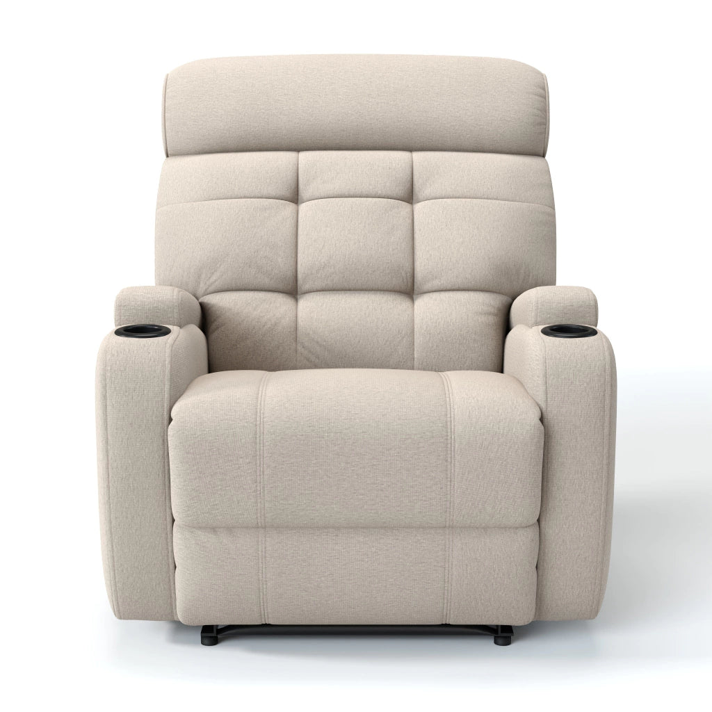 Poltrona Reclinável Elétrica Base Fixa Damie