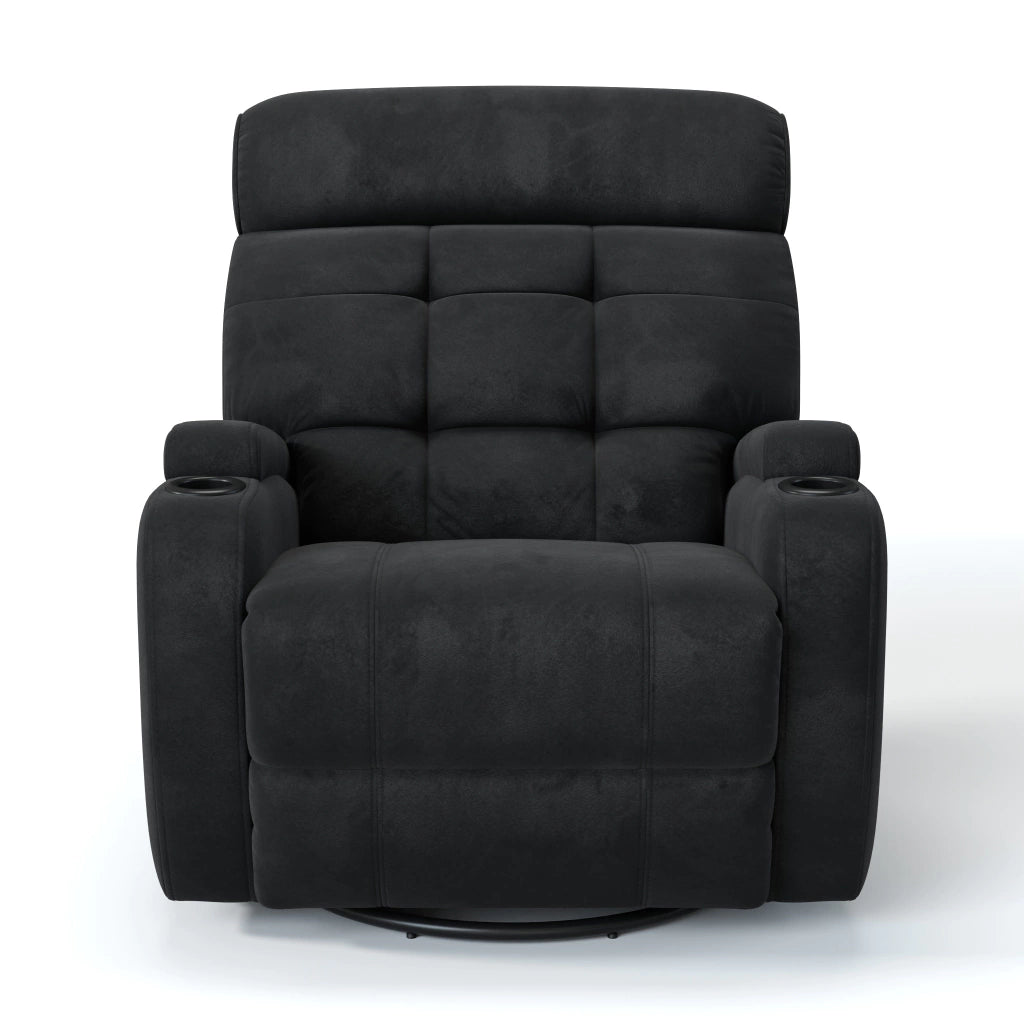 Poltrona Reclinável Elétrica Base Giro e Balanço Damie