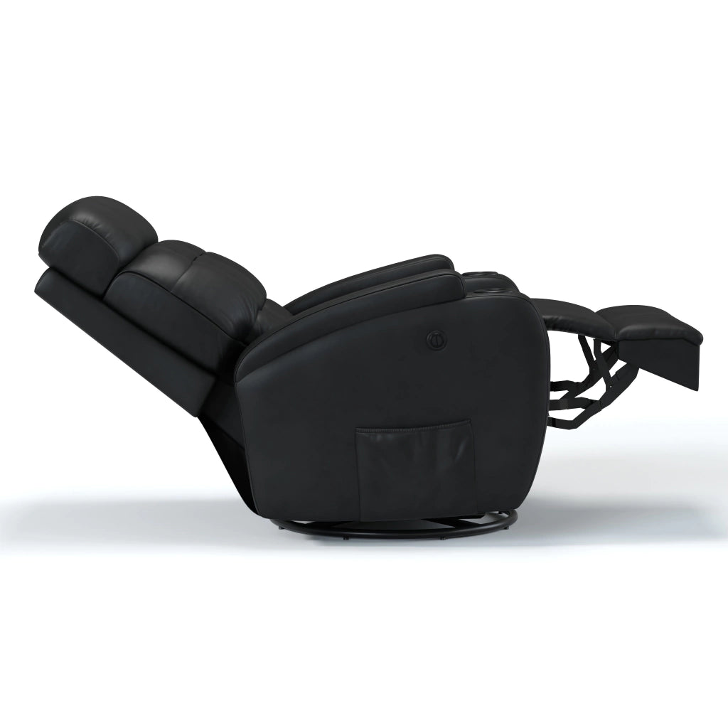 Poltrona Reclinável Elétrica Base Giro e Balanço Damie