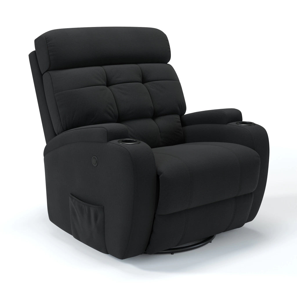 Poltrona Reclinável Damie Elétrica Giro e Balanço