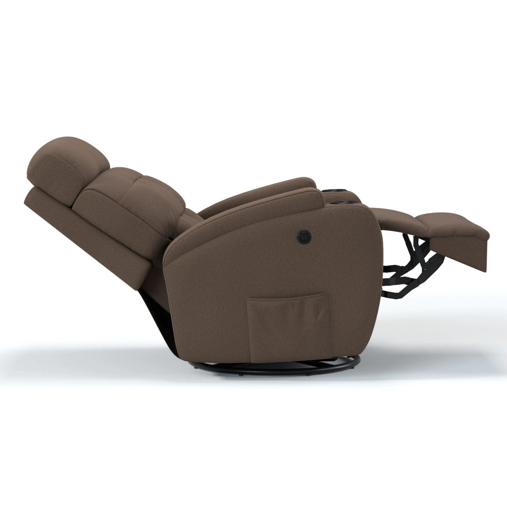 Poltrona Reclinável Damie Elétrica Giro e Balanço