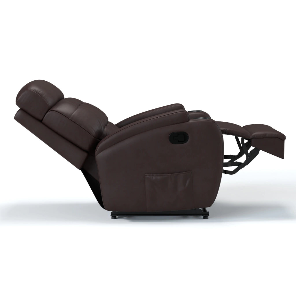 Poltrona Reclinável Manual Base Fixa com Gatilho Damie