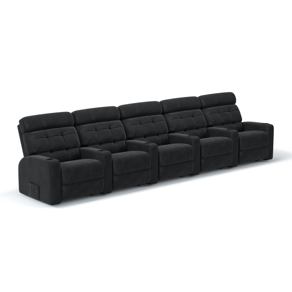 Poltrona Cinema Damie 5 Lugares COM Braço no meio - Manual