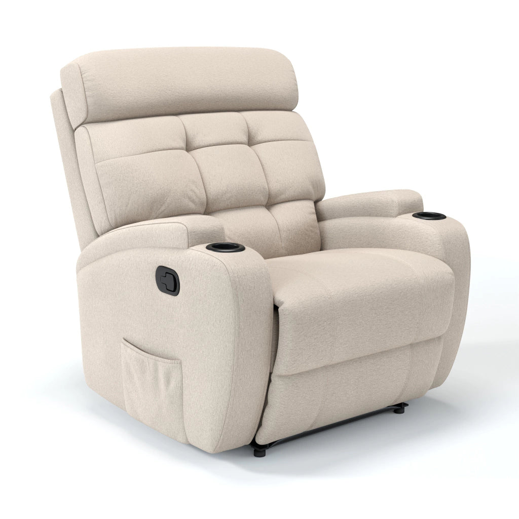 Poltrona Reclinável Manual Base Fixa com Gatilho Damie