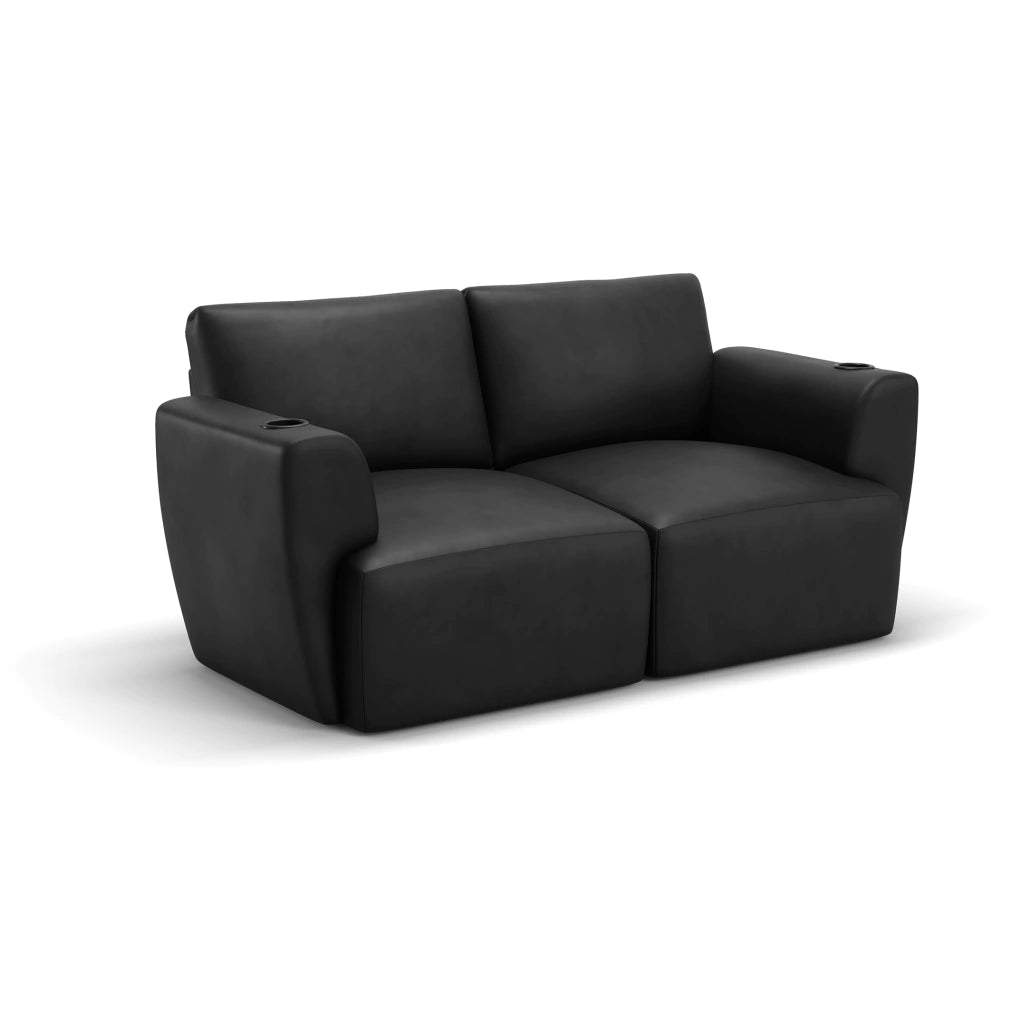 Sofá Damie Na Caixa Modular 2 Lugares + Apoio de Pé Grátis (Puff)