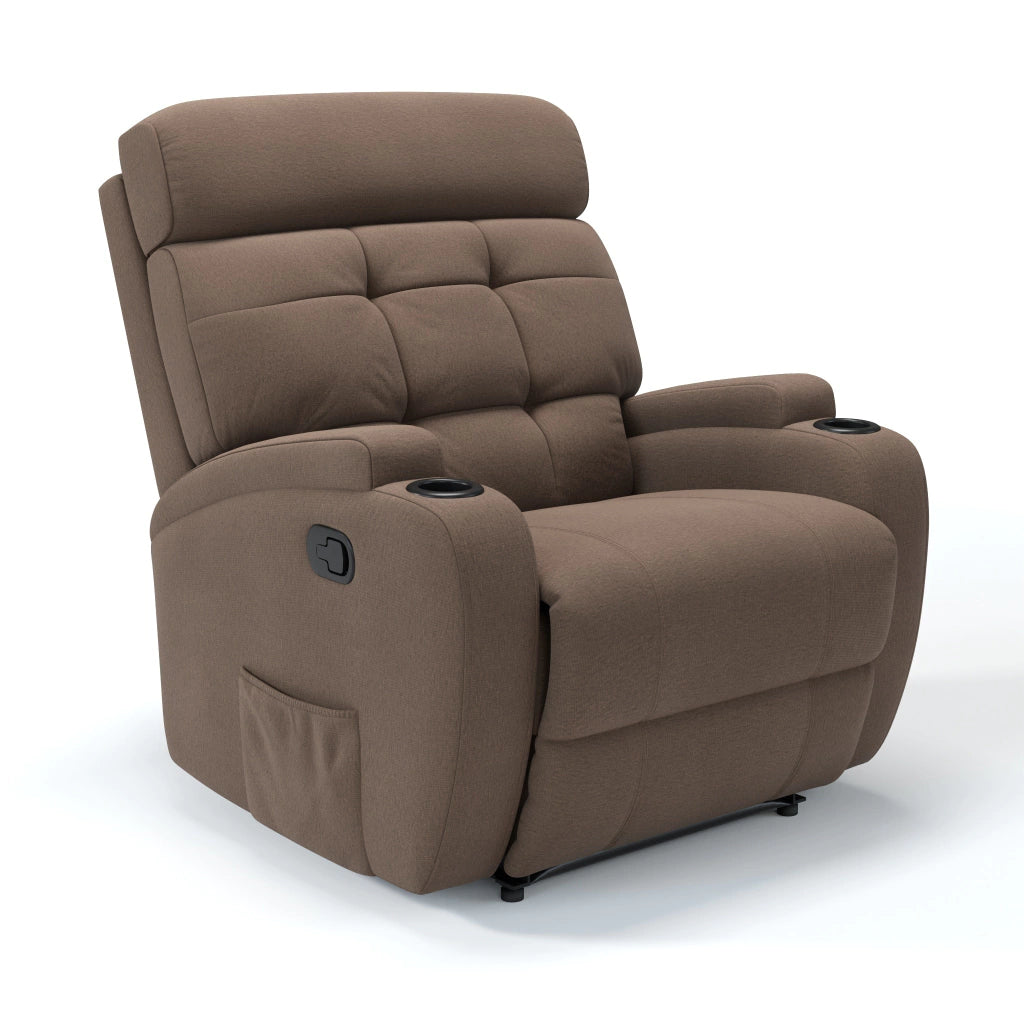 Poltrona Reclinável Manual Base Fixa com Gatilho Damie