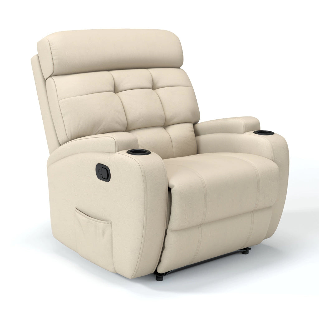 Poltrona Reclinável Manual Base Fixa com Gatilho Damie