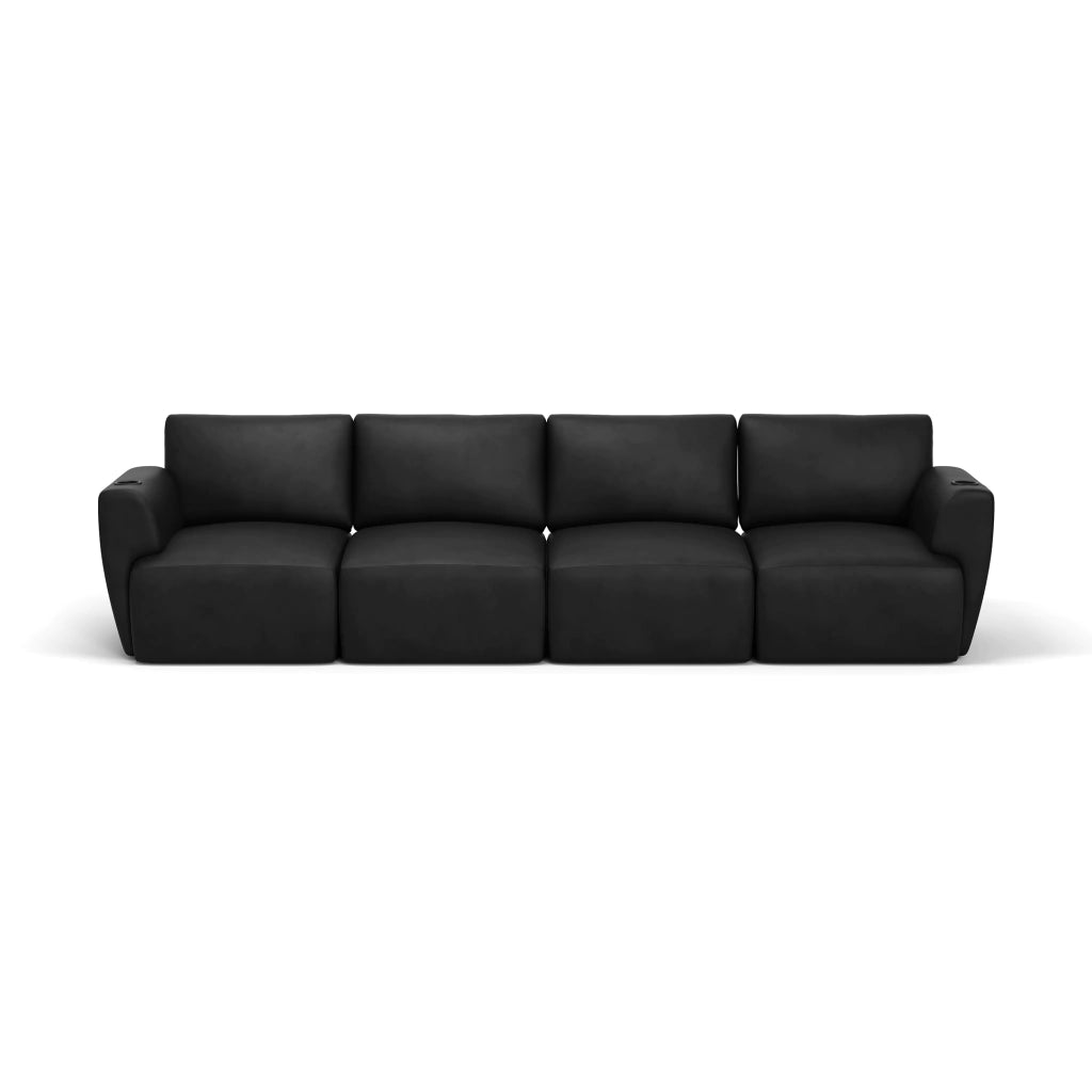 Sofá Damie Na Caixa Modular 4 Lugares