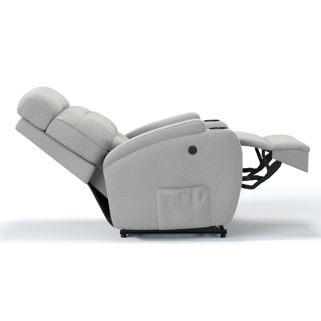 Poltrona Reclinável Elétrica Base Fixa Damie