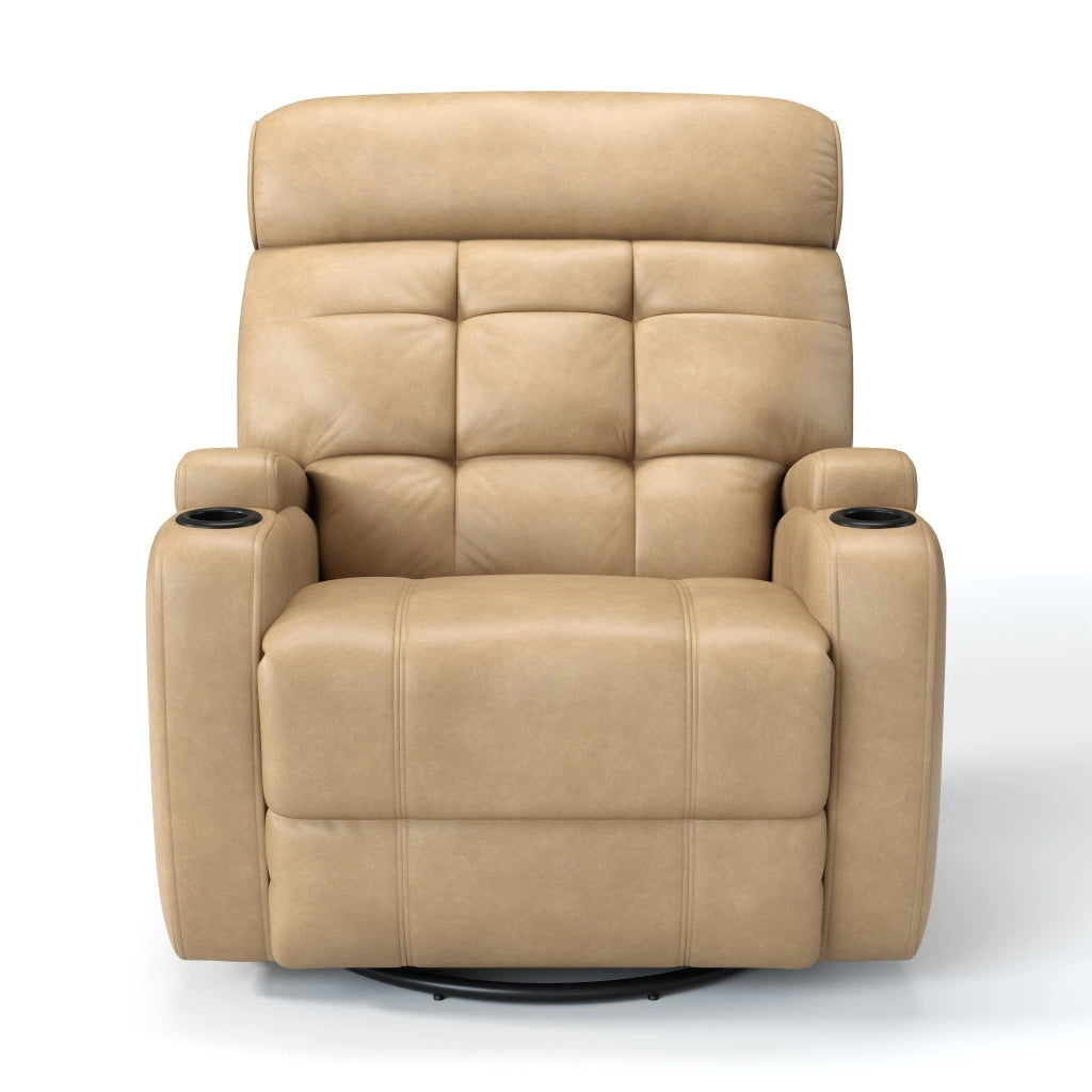 Poltrona Reclinável Elétrica Base Giro e Balanço Damie