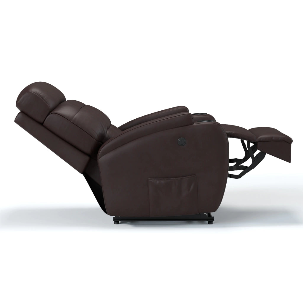 Poltrona Reclinável Elétrica Base Fixa Damie