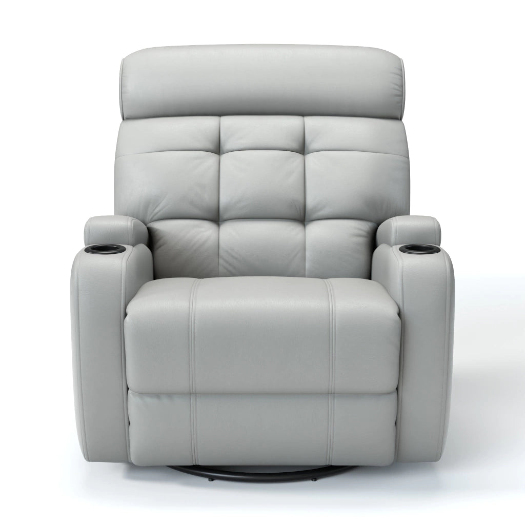 Poltrona Reclinável Damie Elétrica Giro e Balanço