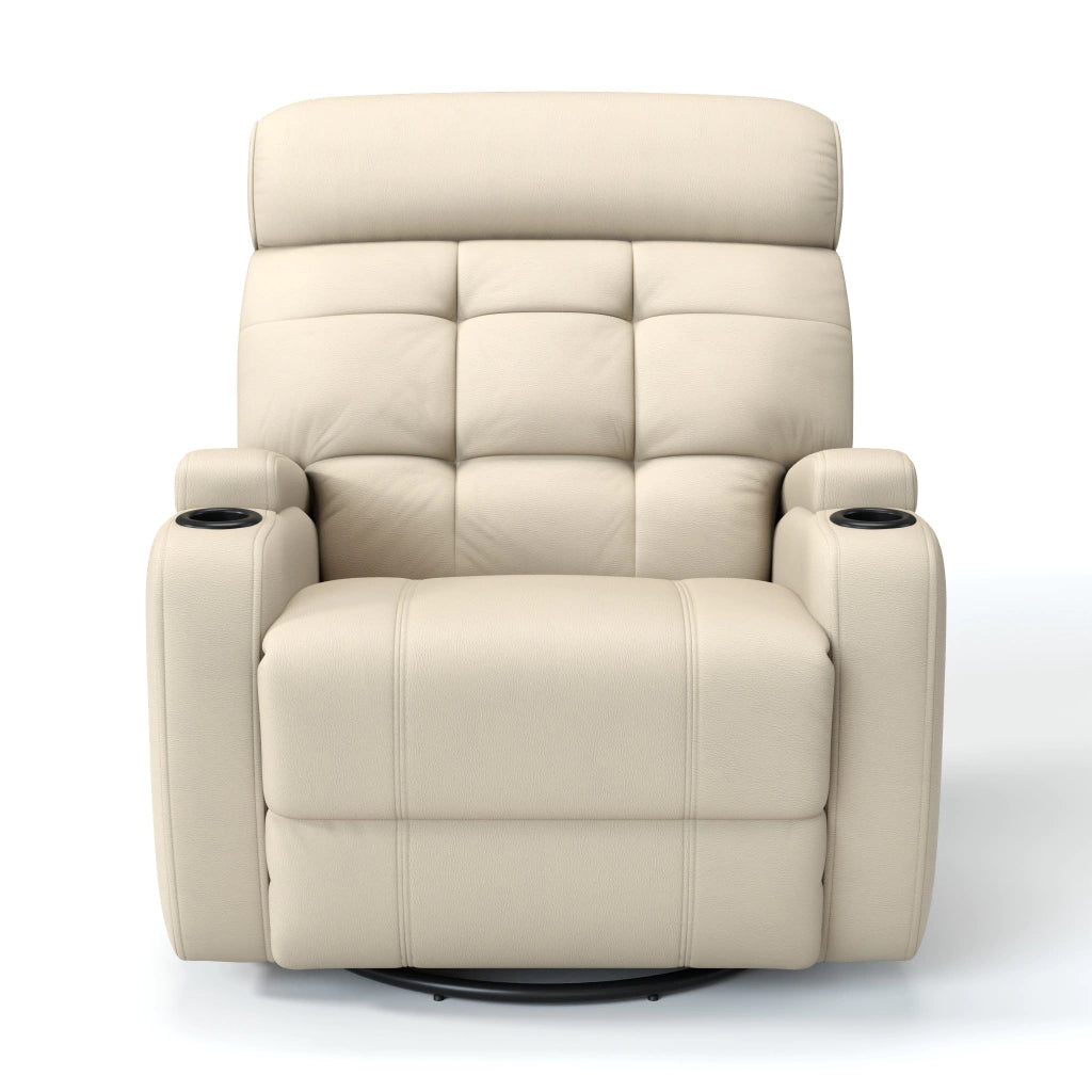 Poltrona Reclinável Elétrica Base Giro e Balanço Damie