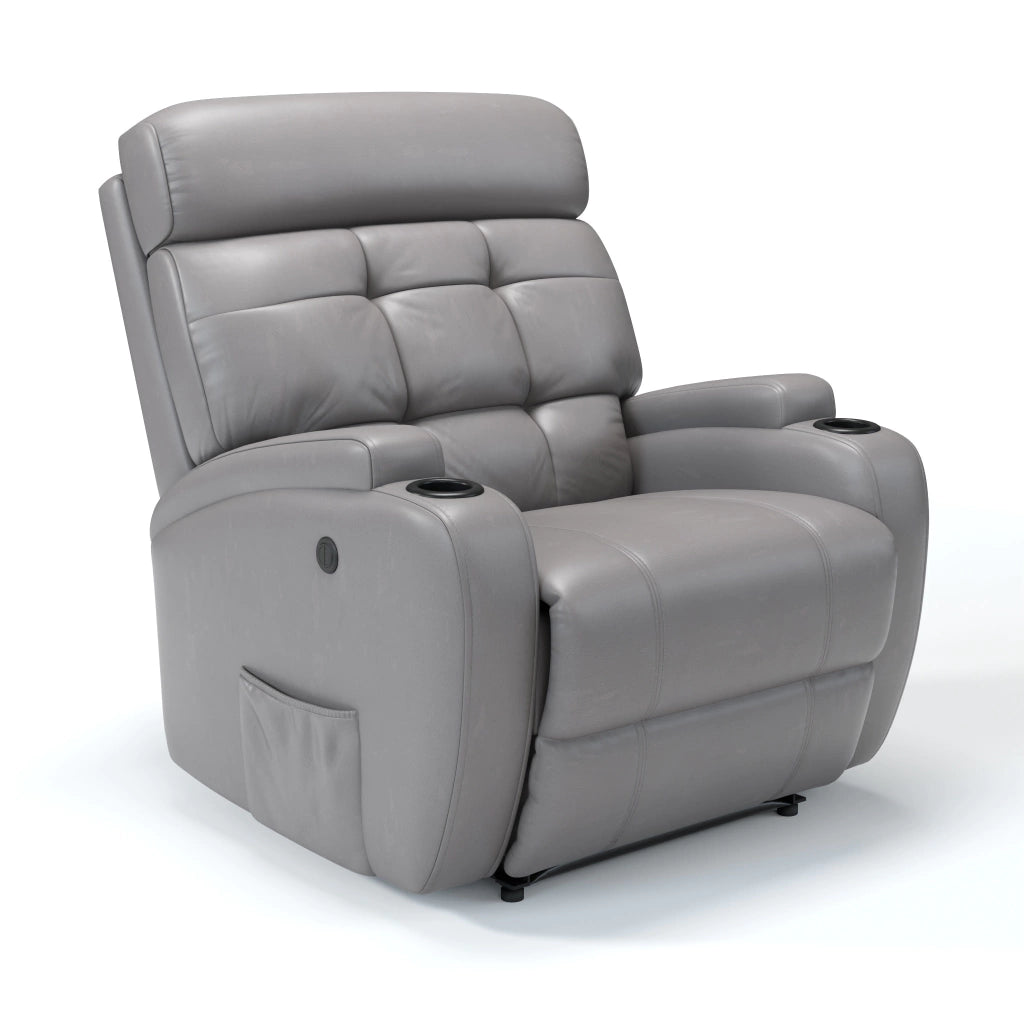 Poltrona Reclinável Elétrica Base Fixa Damie