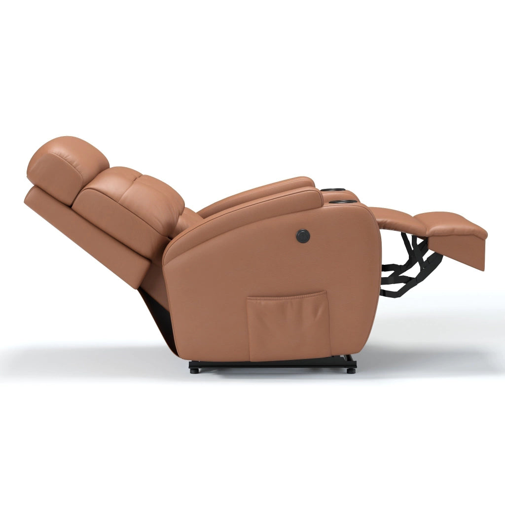 Poltrona Reclinável Elétrica Base Fixa Damie