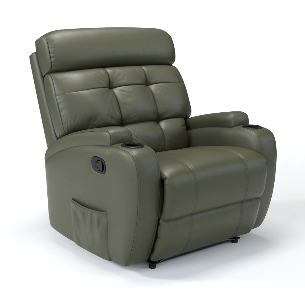 Poltrona Reclinável Damie Manual Fixa com Gatilho