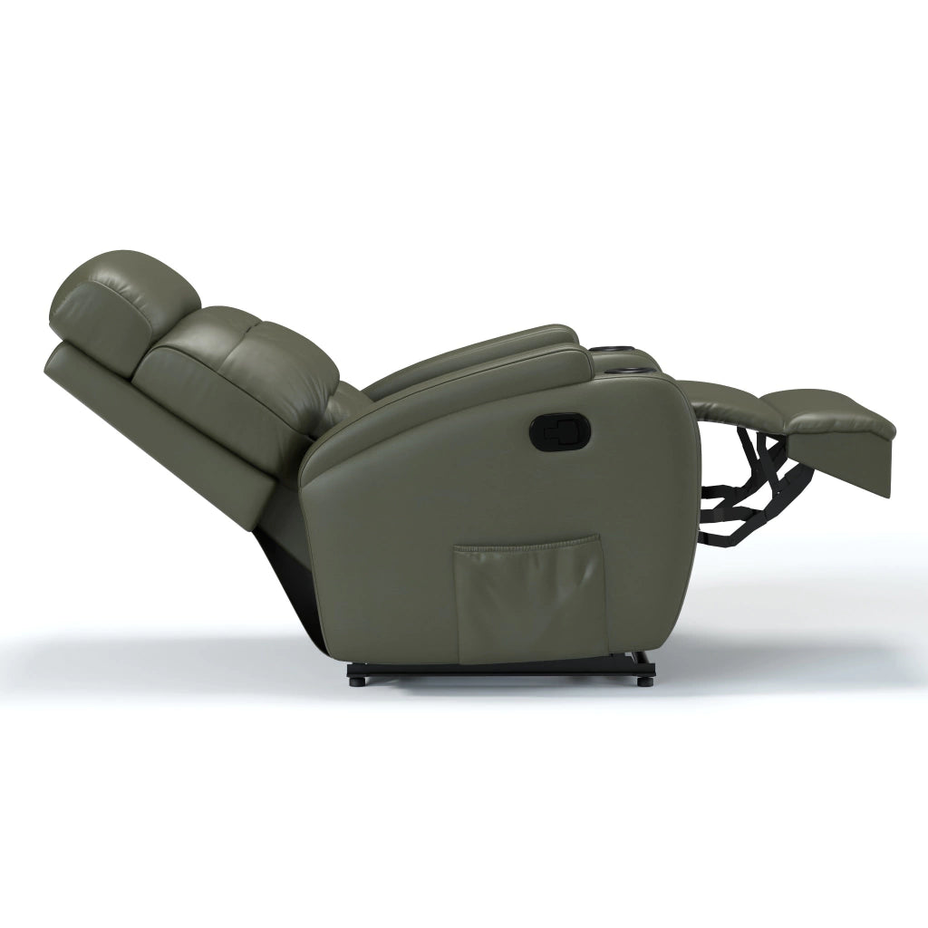 Poltrona Reclinável Damie Manual Fixa com Gatilho