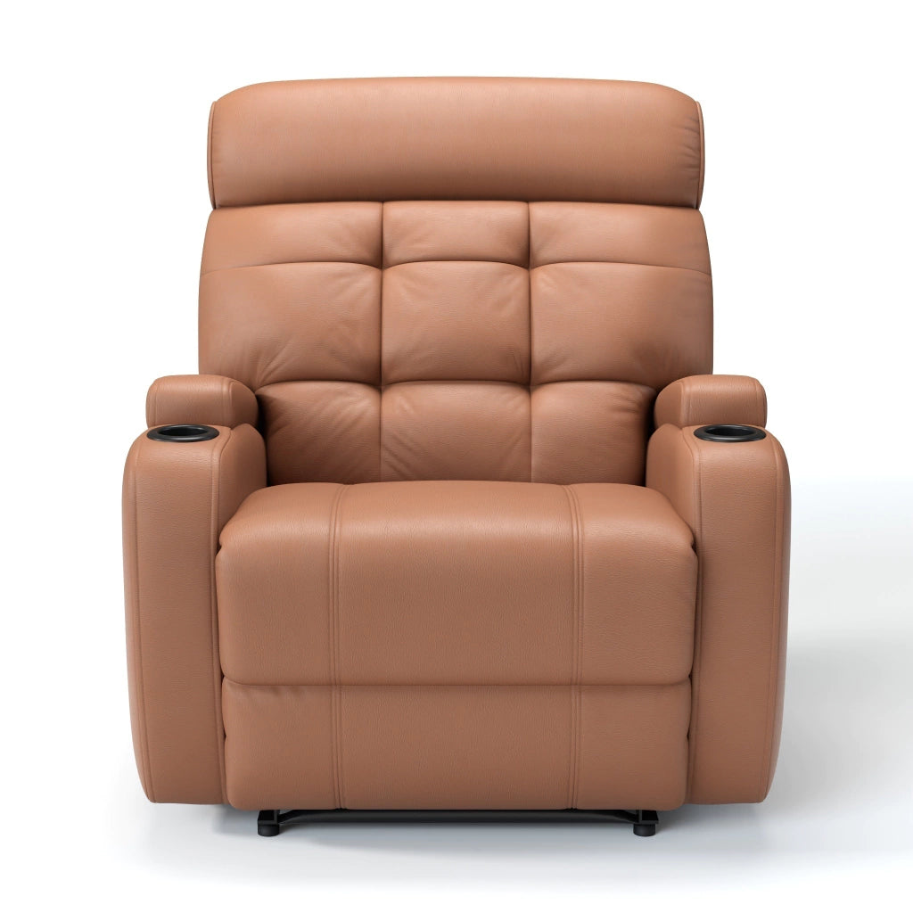 Poltrona Reclinável Elétrica Base Fixa Damie