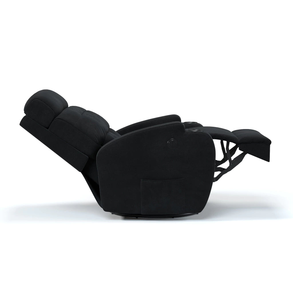 Poltrona Reclinável Damie Elétrica Giro e Balanço