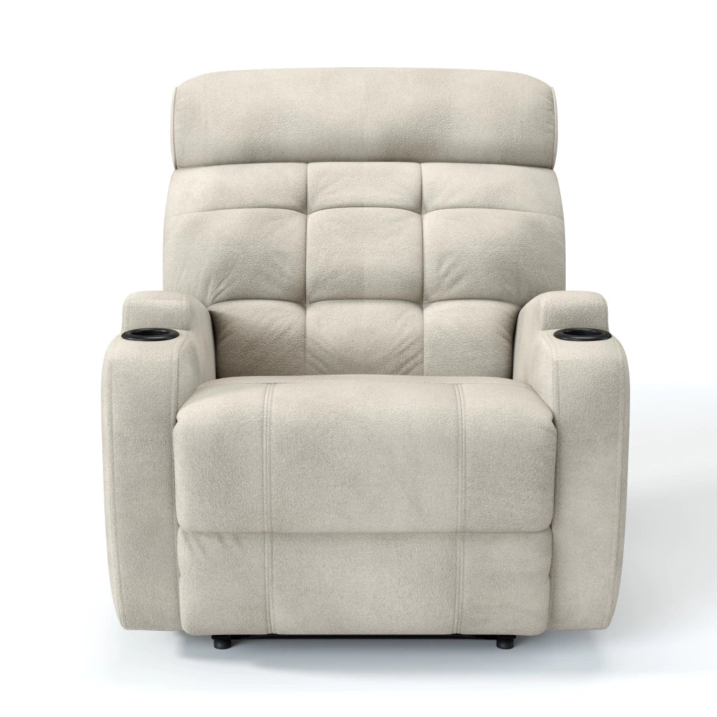 Poltrona Reclinável Elétrica Base Fixa Damie