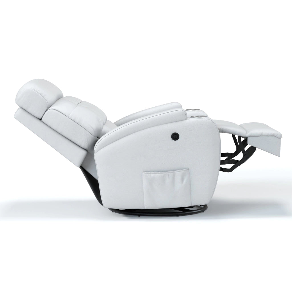 Poltrona Reclinável Damie Elétrica Giro e Balanço