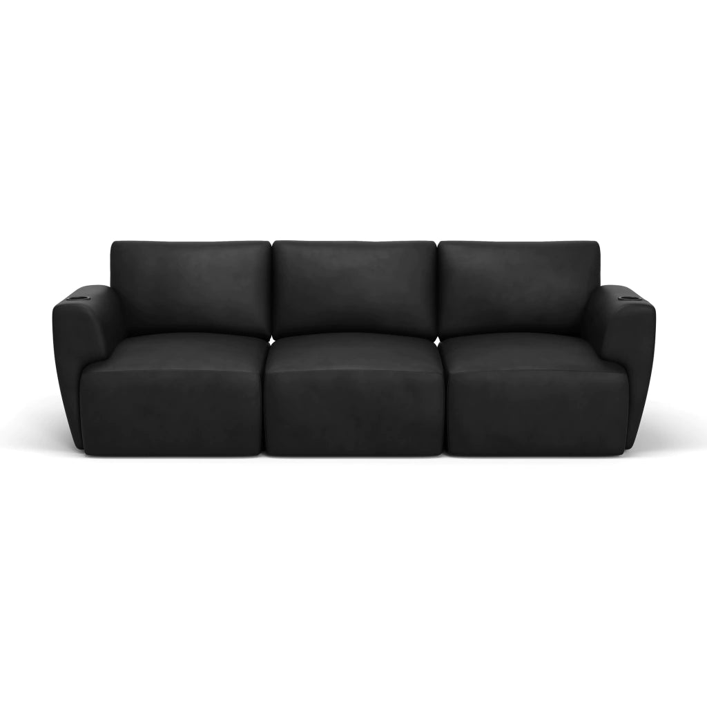 Sofá Damie Na Caixa Modular 3 Lugares + Apoio de Pé Grátis (Puff)