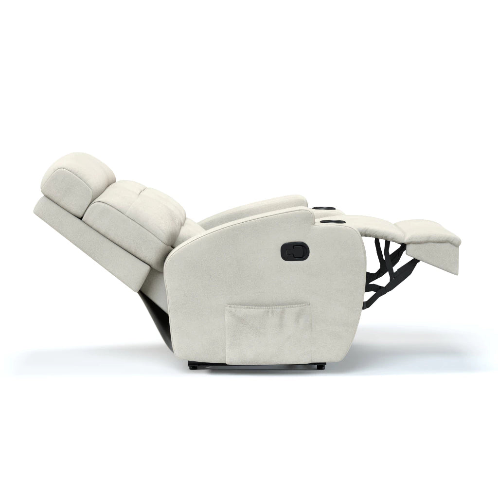 Poltrona Reclinável Damie Manual Fixa com Gatilho