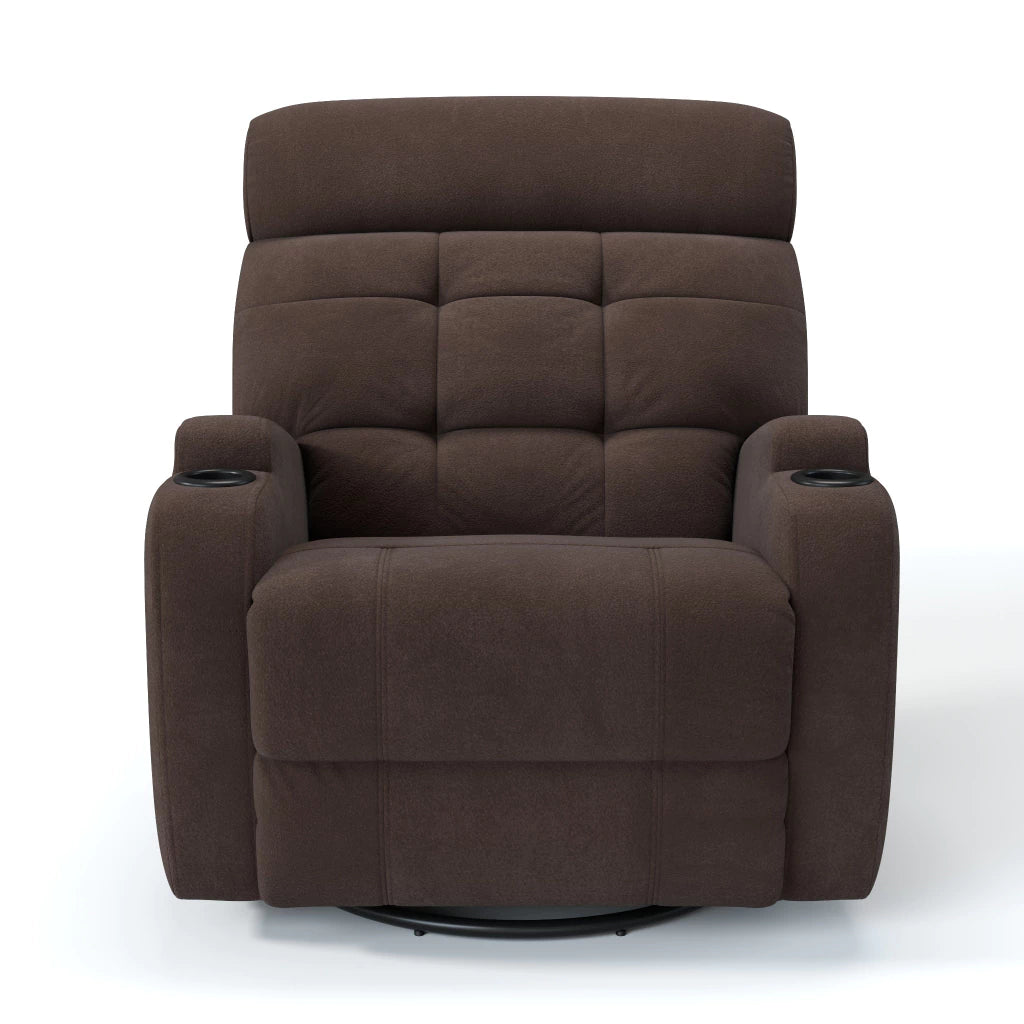 Poltrona Reclinável Damie Elétrica Giro e Balanço