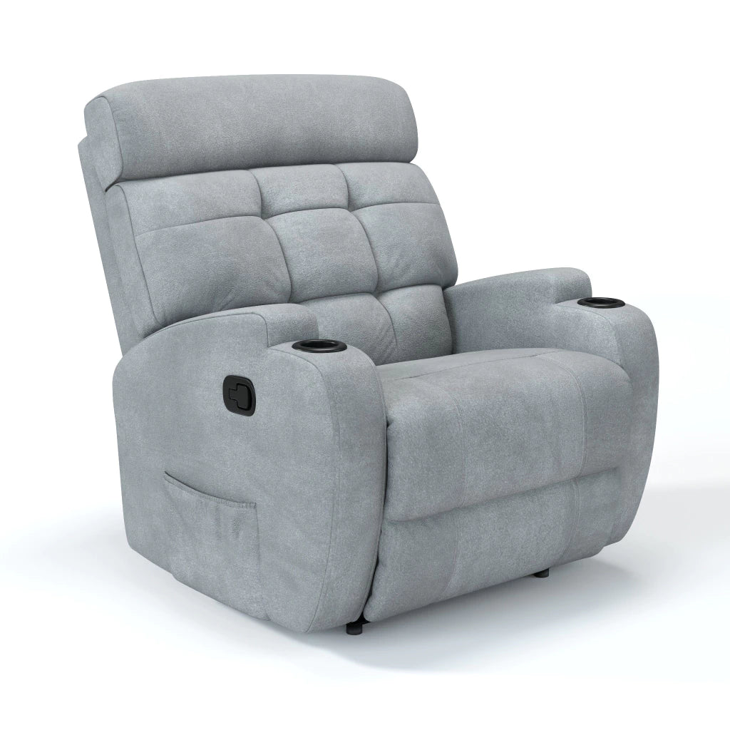 Poltrona Reclinável Manual Base Fixa com Gatilho Damie