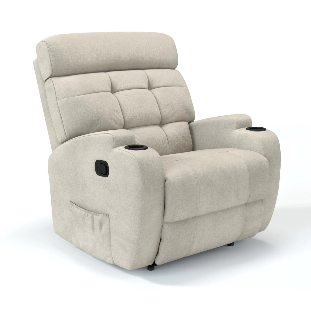 Poltrona Reclinável Manual Base Fixa com Gatilho Damie