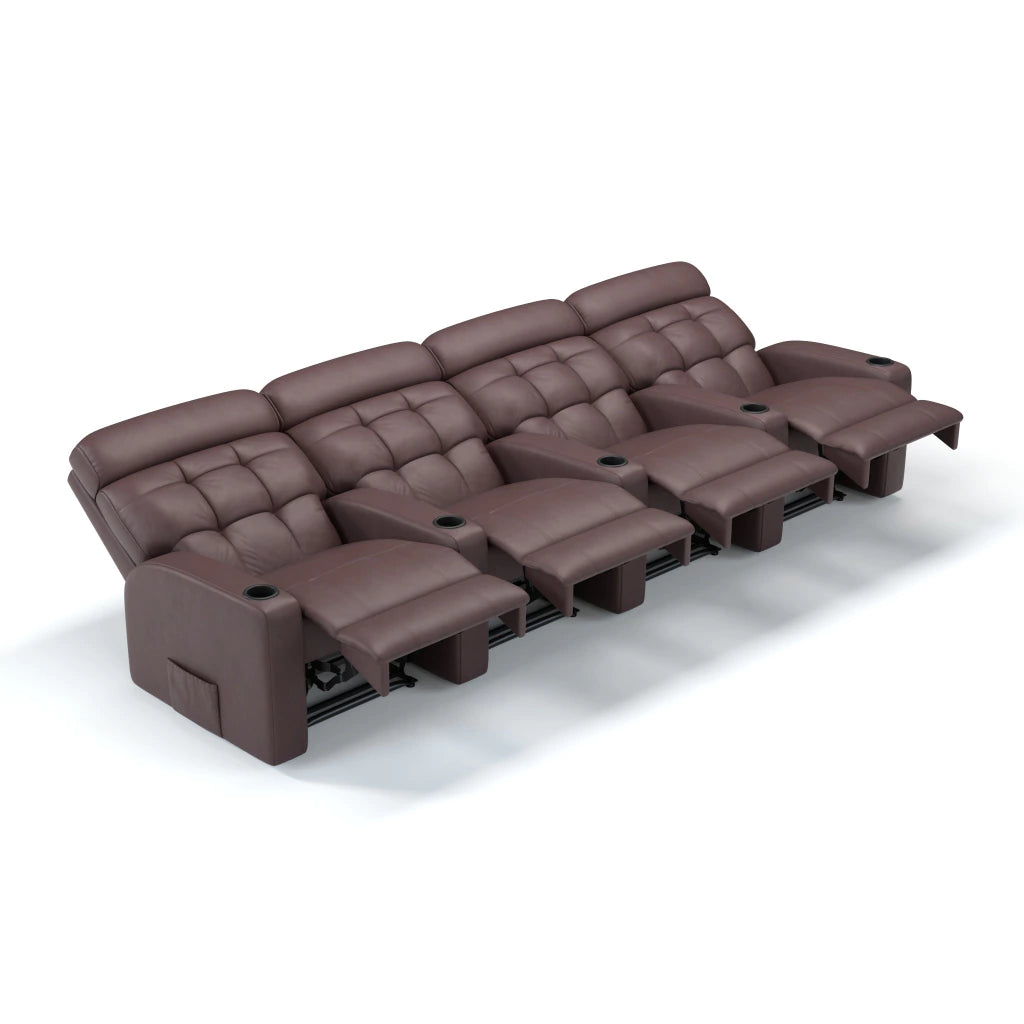 Poltrona Cinema Damie 4 Lugares COM Braço no meio - Manual