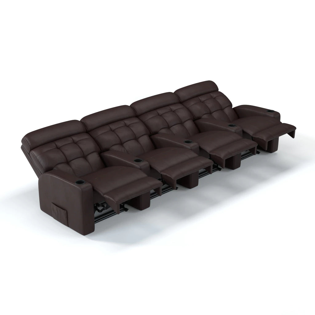 Poltrona Cinema Damie 4 Lugares COM Braço no meio - Manual