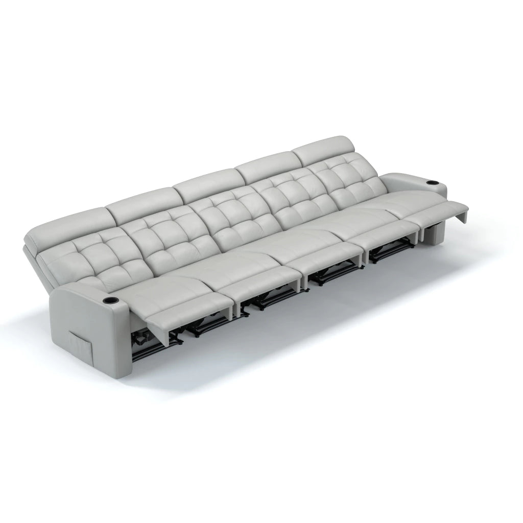 Poltrona Cinema Damie 5 Lugares SEM Braço no meio - Manual