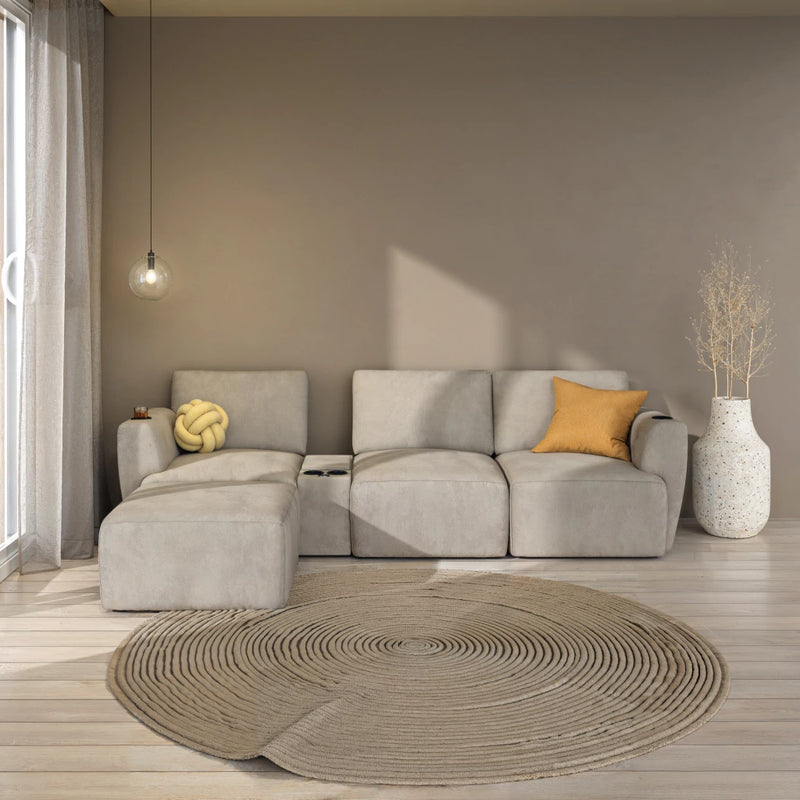 Sofá Damie Modular 3 Lugares ambientado