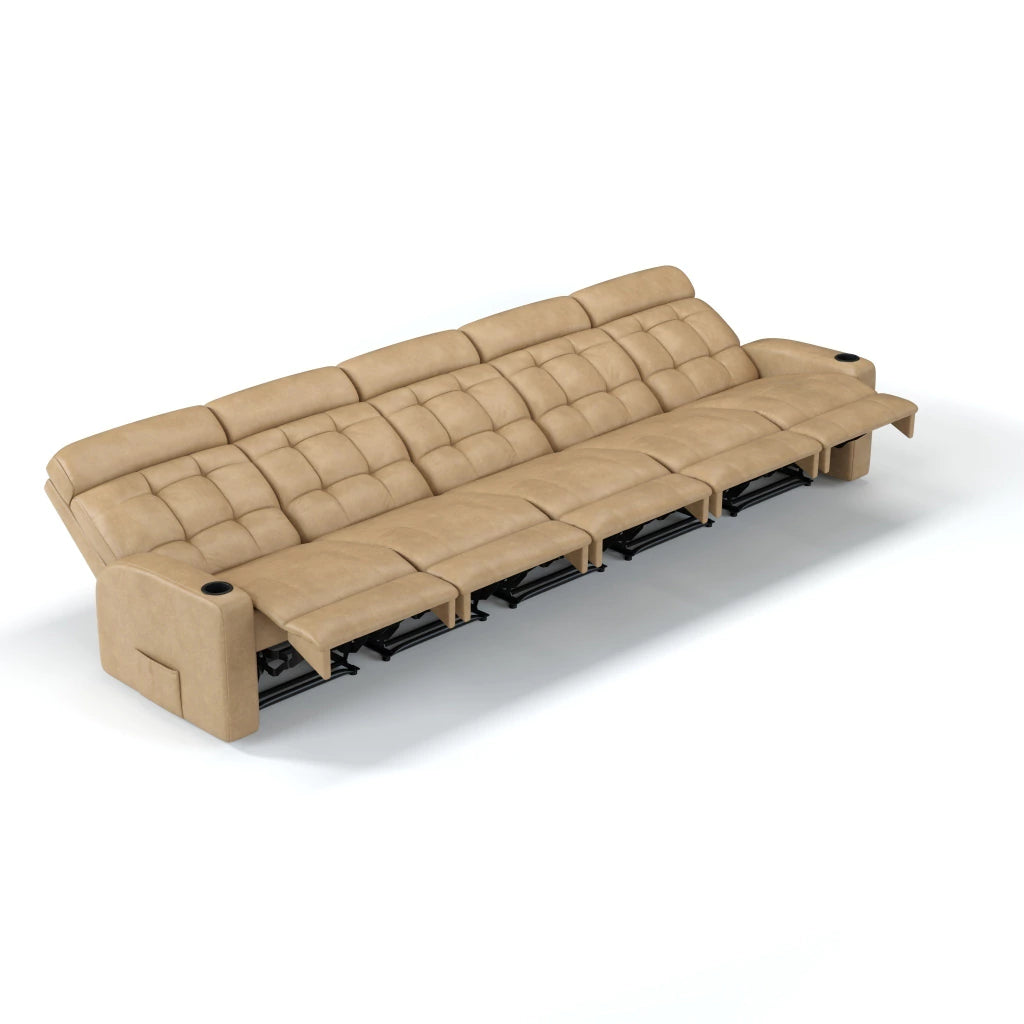 Poltrona Cinema Damie 5 Lugares SEM Braço no meio - Manual