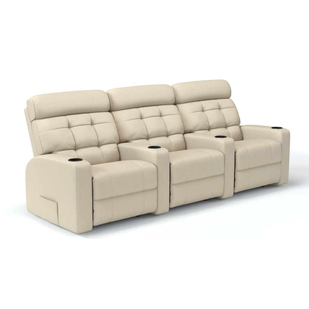 Poltrona Cinema Damie 3 Lugares COM Braço no meio - Manual