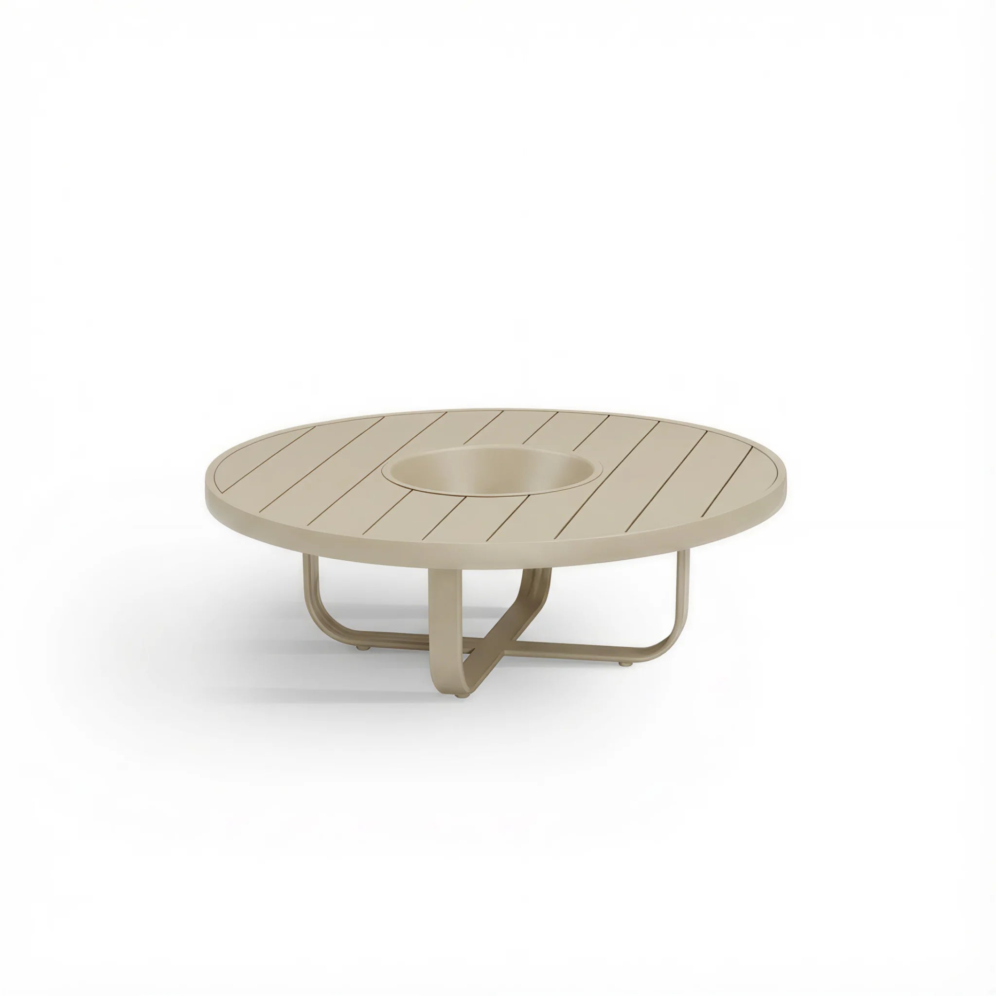 Mesa de centro champanheira em Alumínio Damie Garden