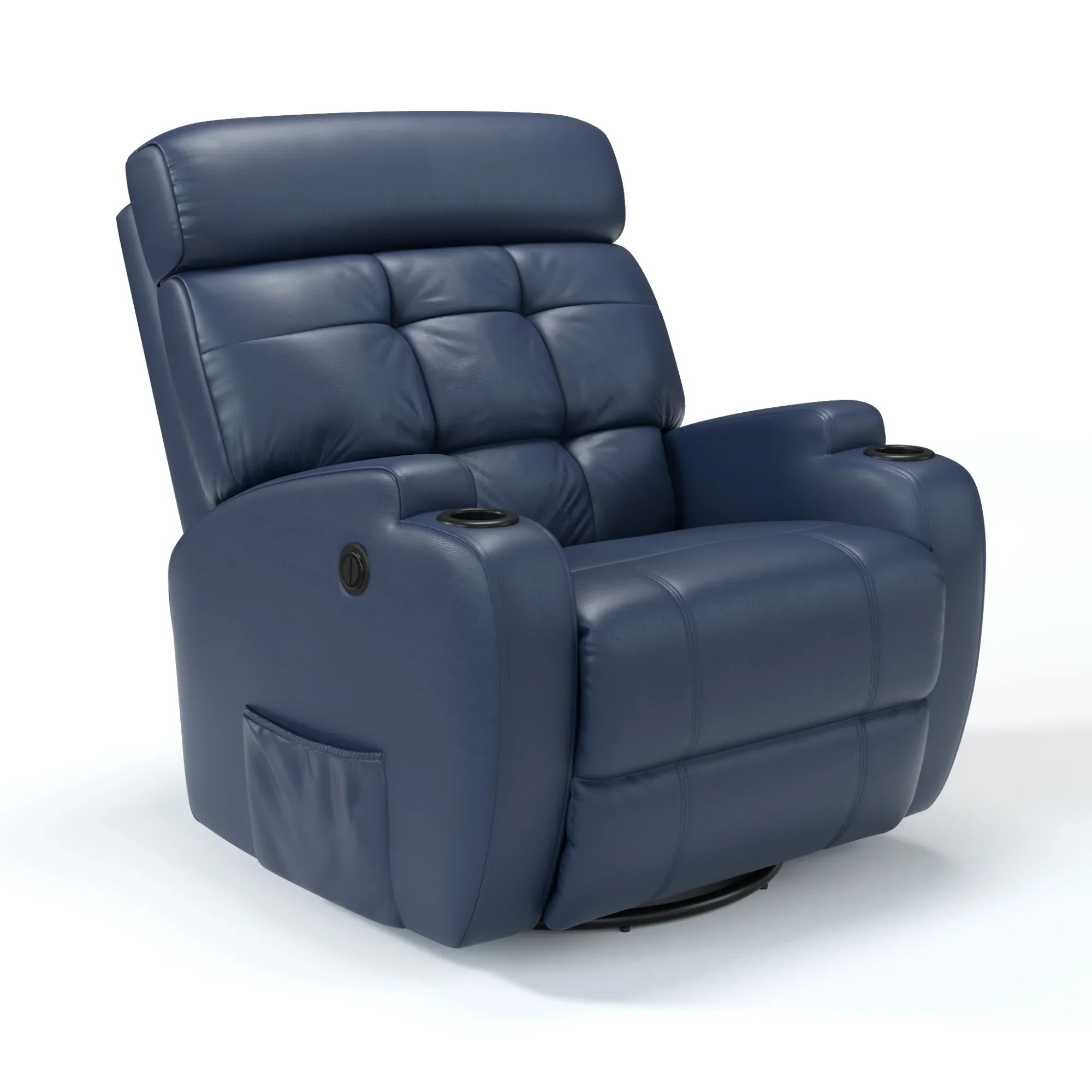 Poltrona Reclinável Damie Elétrica Giro e Balanço