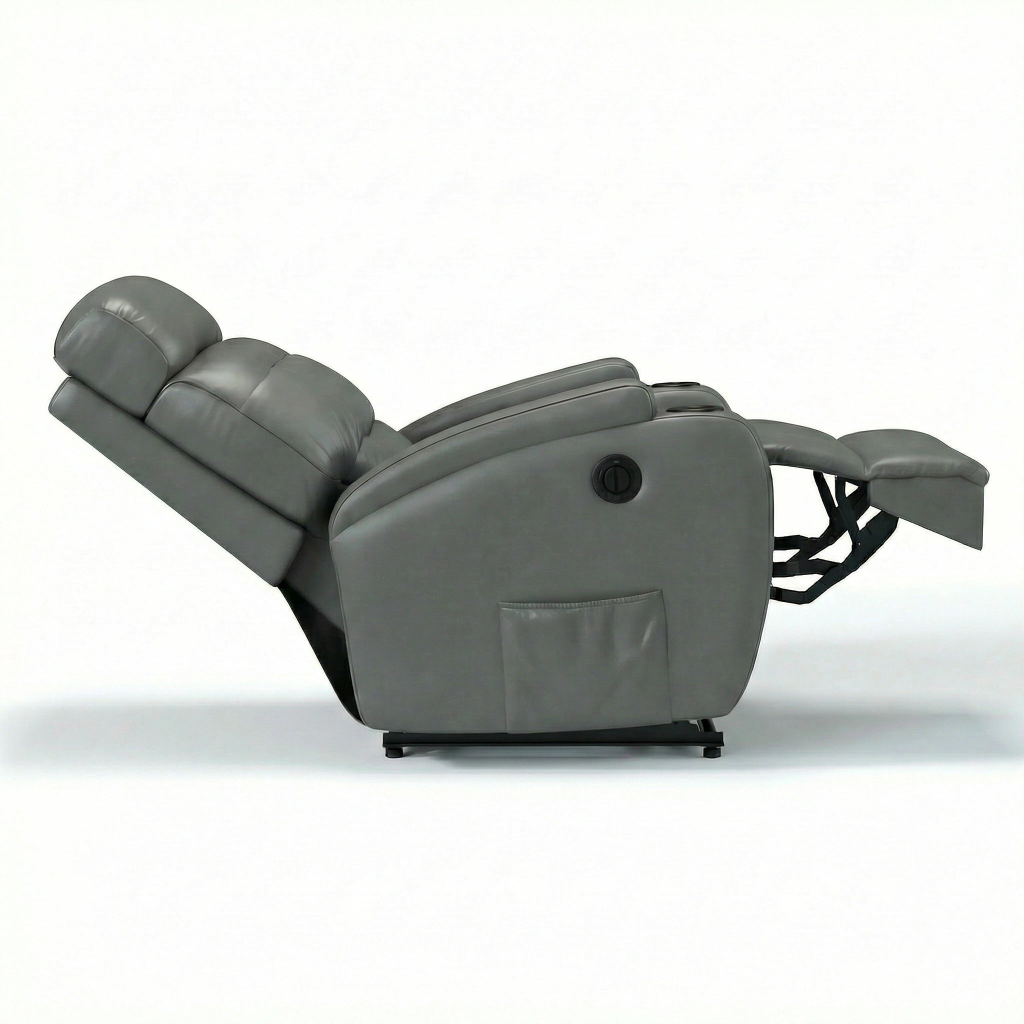 Poltrona Reclinável Elétrica Base Fixa Damie