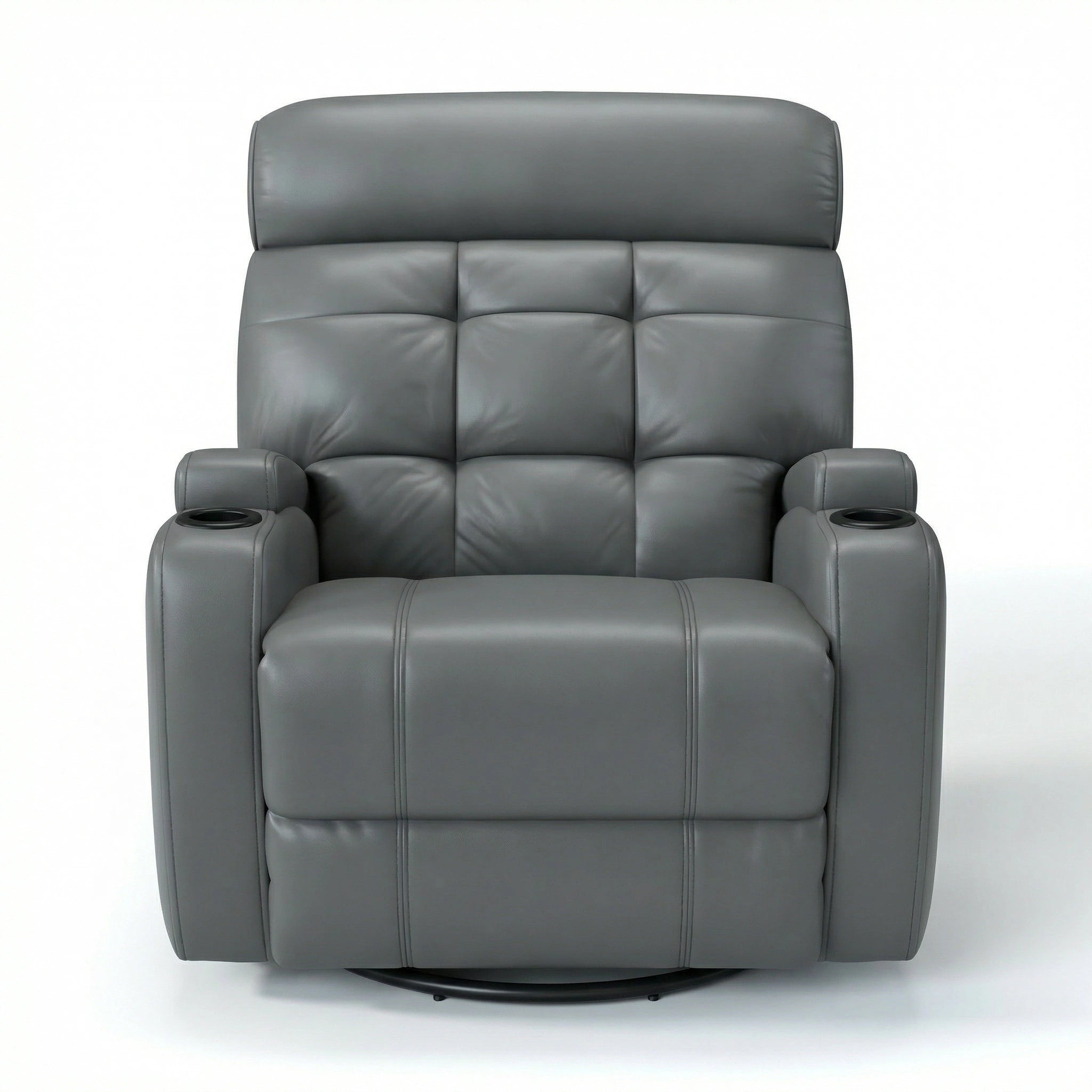 Poltrona Reclinável Elétrica Base Giro e Balanço Damie