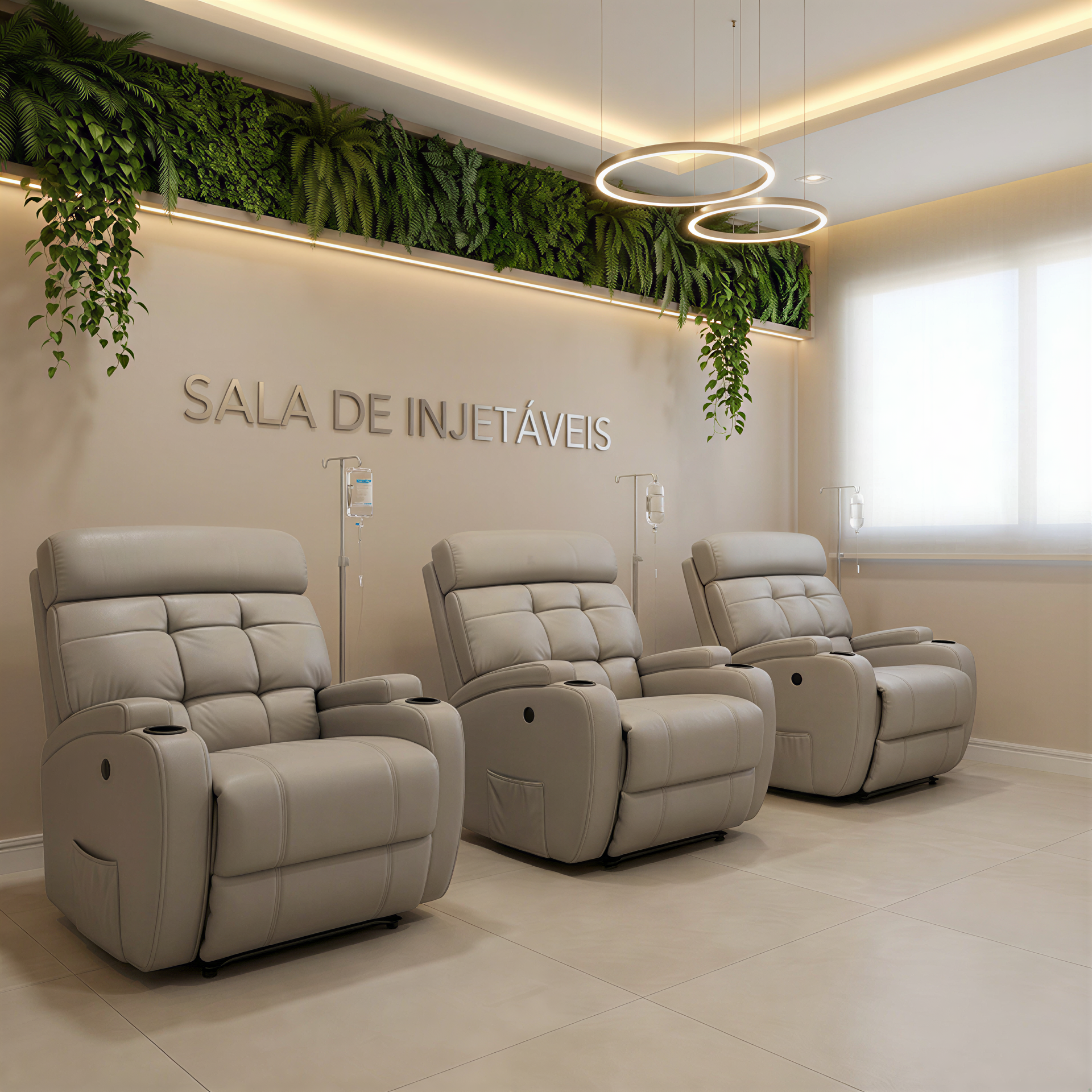 Poltrona Reclinável Damie Elétrica Fixa