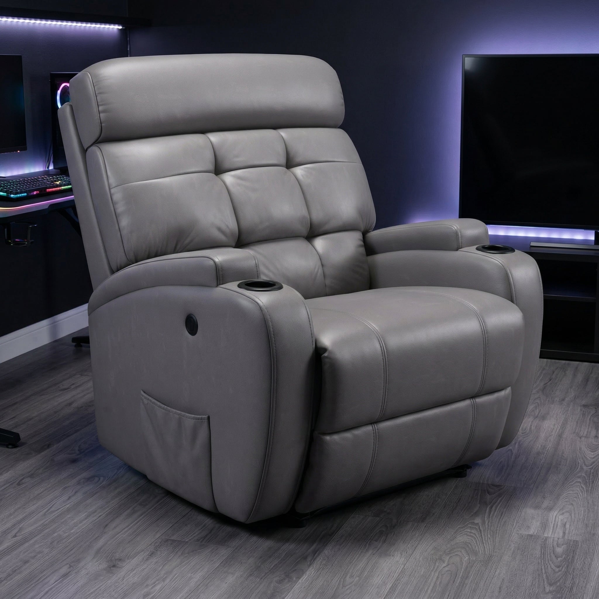 corino importado cinza claro