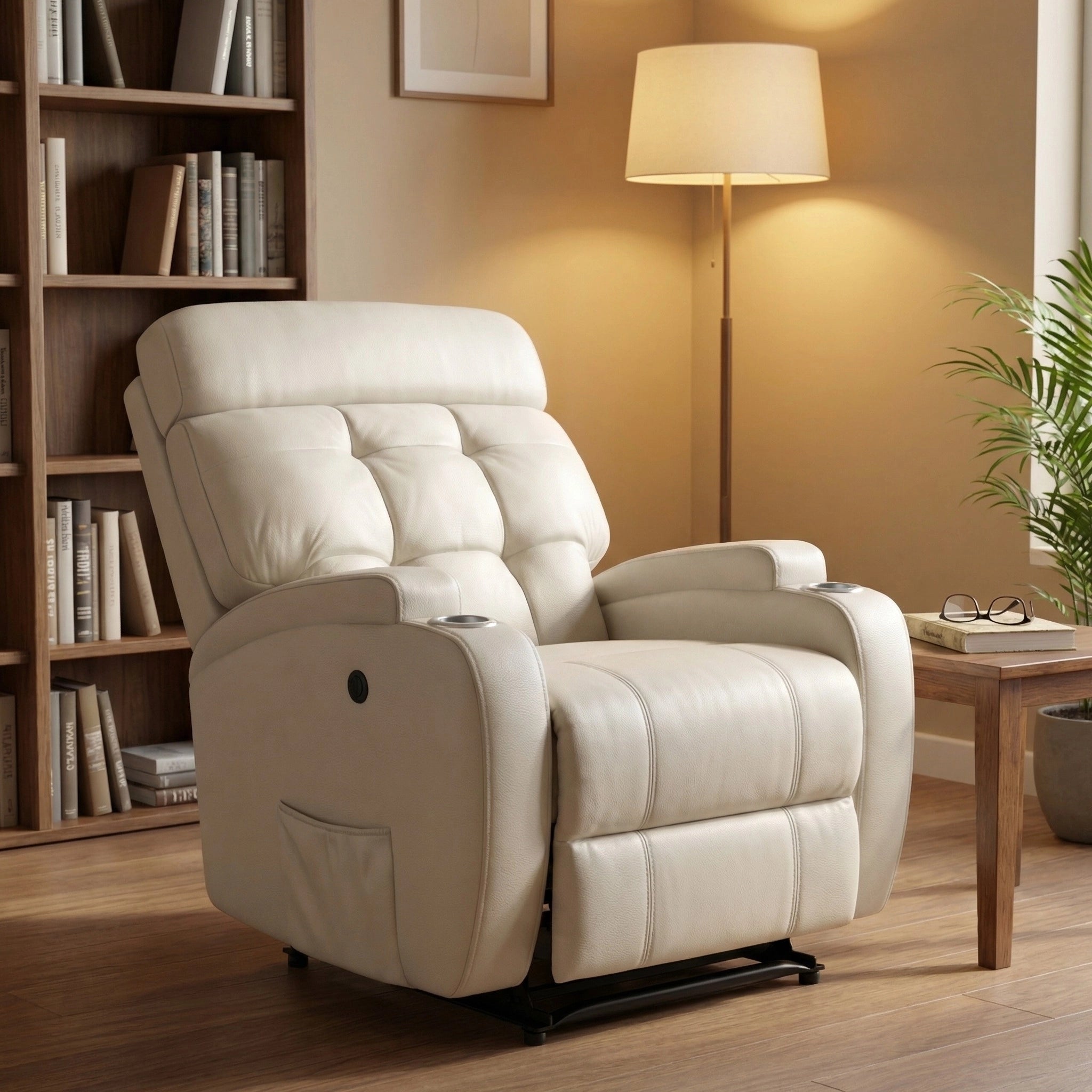 couro bovino off white