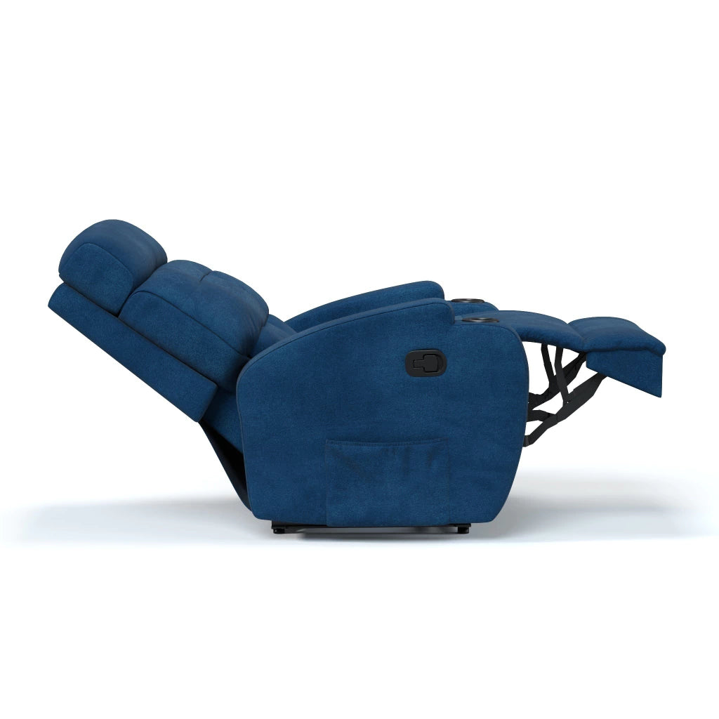 Poltrona Reclinável Manual Base Fixa com Gatilho Damie