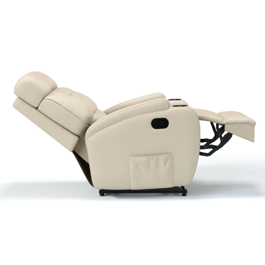 Poltrona Reclinável Manual Base Fixa com Gatilho Damie