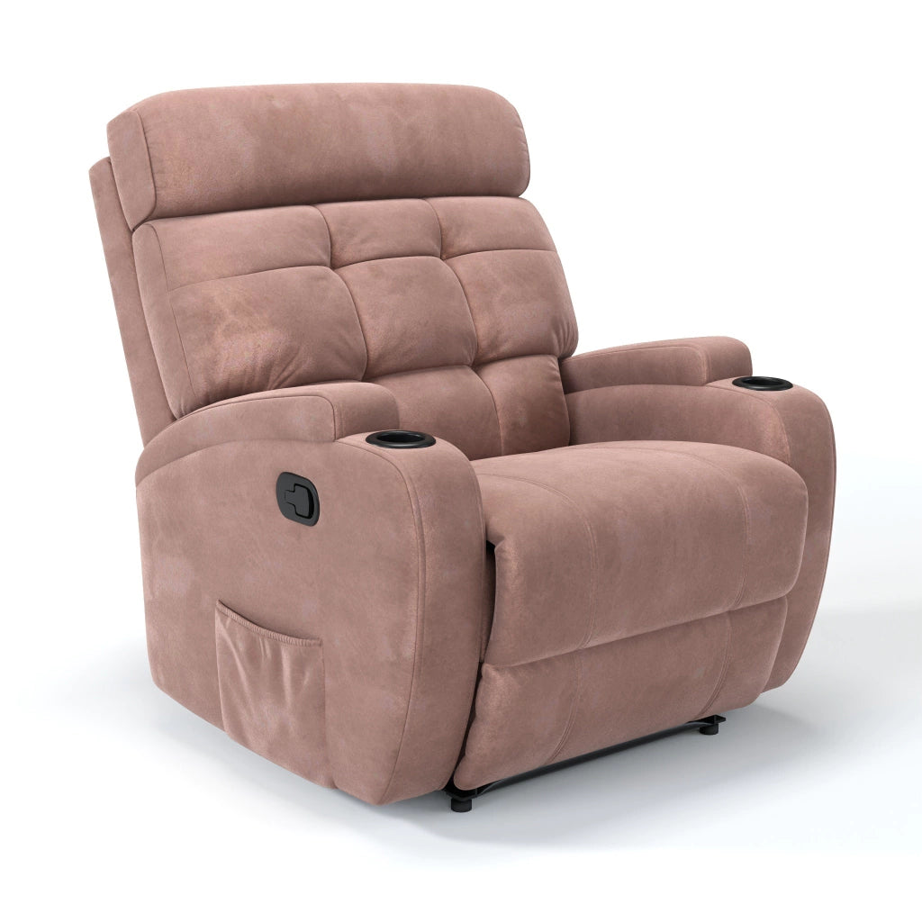 Poltrona Reclinável Manual Base Fixa com Gatilho Damie