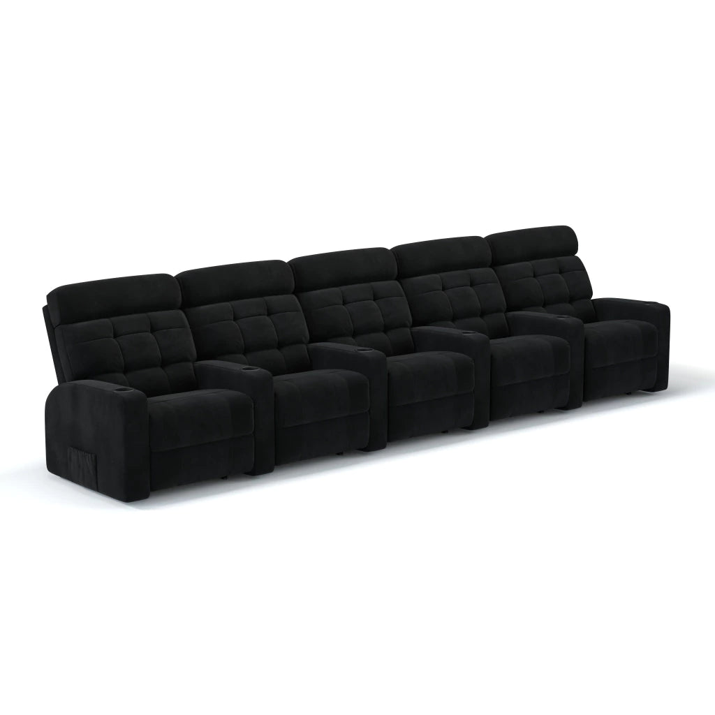 Poltrona Cinema Damie 5 Lugares COM Braço no meio - Manual