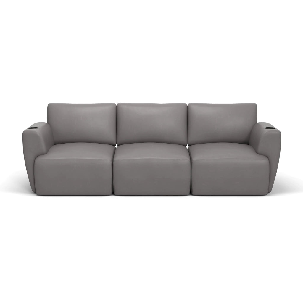 Sofá Damie Na Caixa Modular 3 Lugares