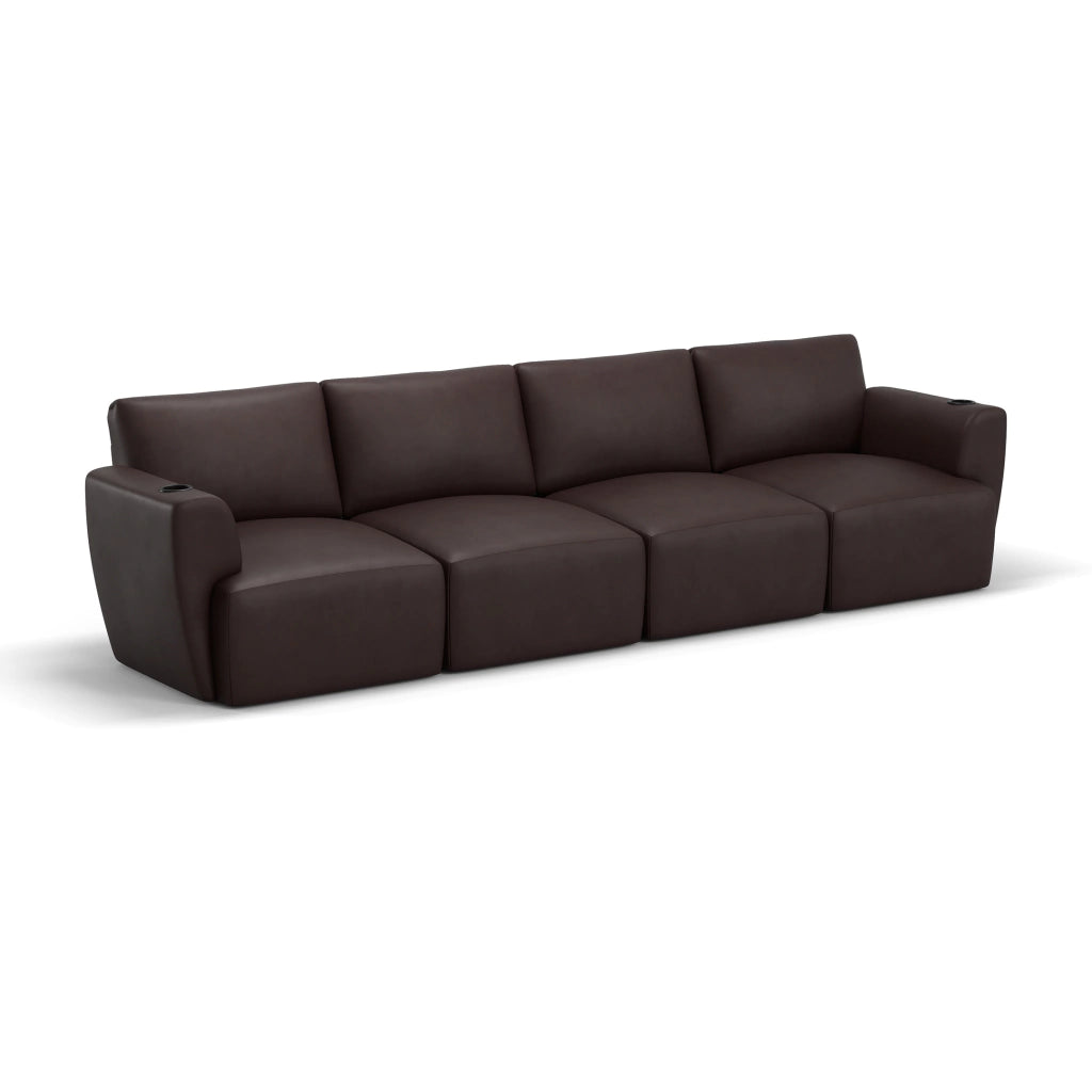 Sofá Damie Na Caixa Modular 4 Lugares